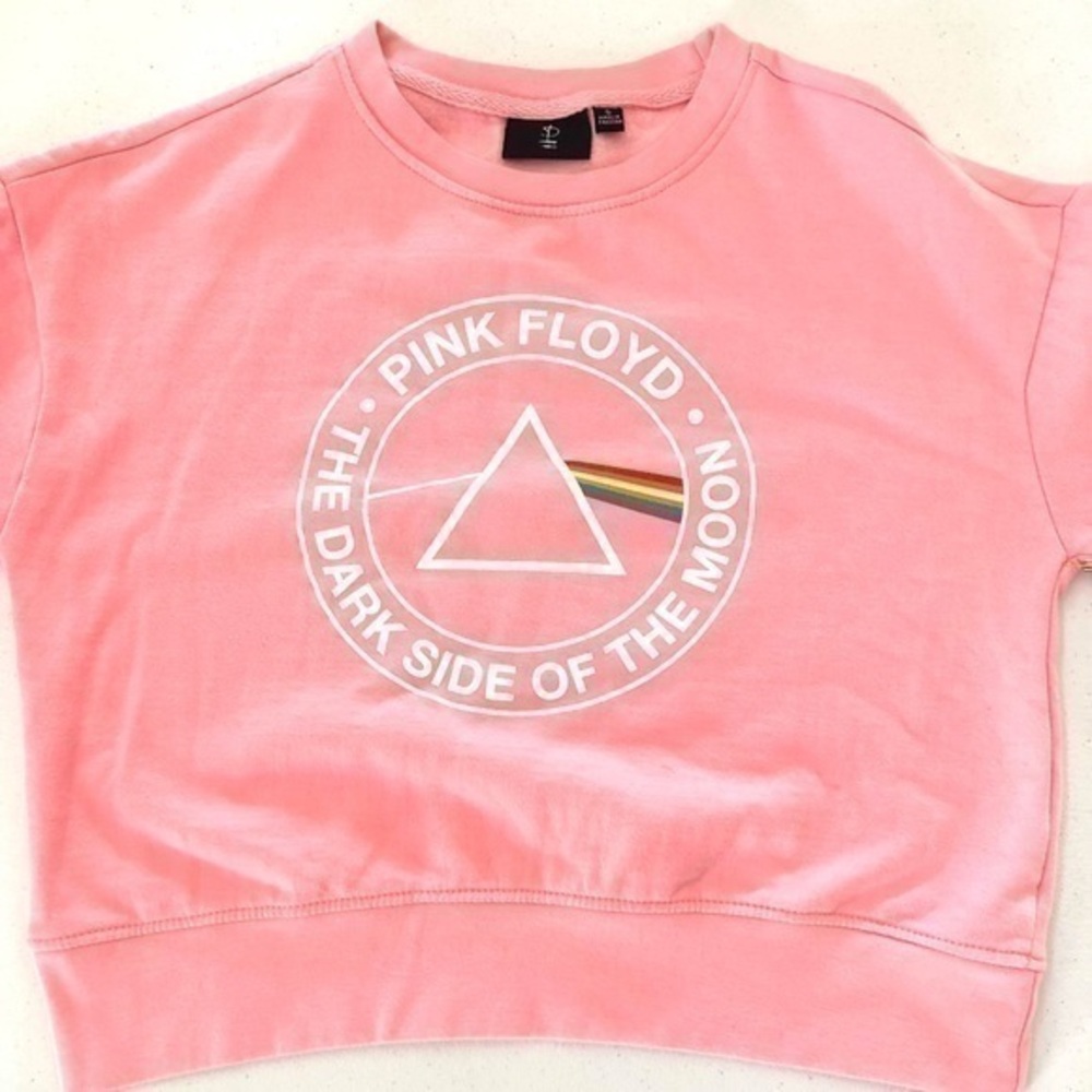 Pink Floyd Women's Crop Top Shirt Size Small 2019